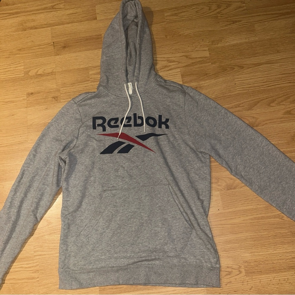 Reebok Heather Gray Hoodie